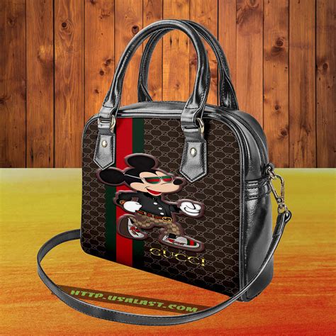 gucci mickey mouse red sweater|Gucci Mickey Mouse handbag.